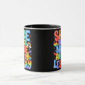 Shadeは決して誰もLGBTの月を減少させたゲイプライド マグカップ (中央)