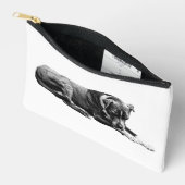 Shaded Dog Zip Pouch アクセサリーポーチ (見開き)