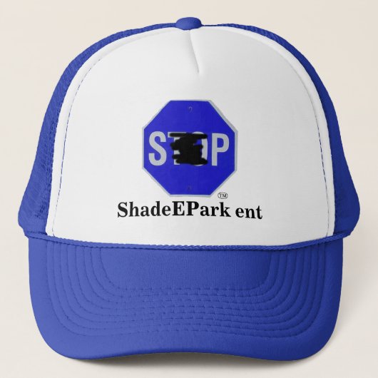 ShadeEParkのトラック運転手KAP キャップ (正面)