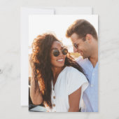 Shades – サンキス写真結婚ズ 招待状 (裏面)