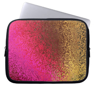 Shades in Purple and金ゴールドラップトップスリーブ ラップトップスリーブ