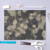 Shades of Black and金ゴールドティッシュペーパー 薄葉紙 (クラフト)