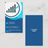 Shades of Blue名刺 名刺 (正面/裏面)