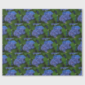 Shades Of Blue – ザブルーアジサイ ラッピングペーパー (フラット)