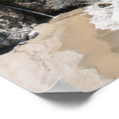 Shades of Blue – 沿岸景観写真 ポスター (角)