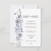 Shades of Blue, Save the Date, Wedding Invitation 招待状 (正面)
