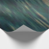 Shades of Blue Water抽象芸術自然撮影 ウッドポスター (コーナー)