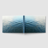 Shades of Blue Water抽象芸術自然撮影 ゲストブック (全面)