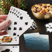 Shades of Blue Water抽象芸術自然撮影 トランプ (インサイチュ)