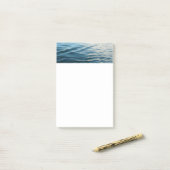 Shades of Blue Water抽象芸術自然撮影 ポストイット (デスク上)