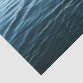Shades of Blue Water抽象芸術自然撮影 薄葉紙 (詳細)