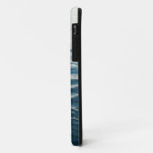 Shades of Blue Water抽象芸術自然撮影 Case-Mate iPhoneケース (裏面/左)