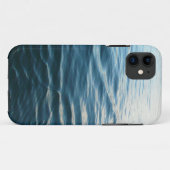 Shades of Blue Water抽象芸術自然撮影 Case-Mate iPhoneケース (裏面(横))
