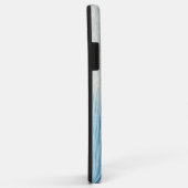 Shades of Blue Water抽象芸術自然撮影 Case-Mate iPhoneケース (裏面/右)