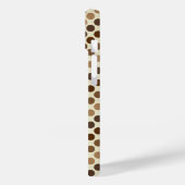 Shades of Brown水玉模様ズバイシャーリーテイラー Case-Mate iPhoneケース (裏面 / 左)