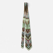 Shades of Brown Green ～オリジナルデザイン ネクタイ (裏面)