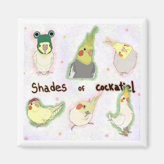 Shades of Cockatiel マグネット