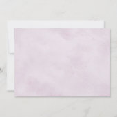 Shades of Dusty Purple開花ムーディカレンダー セーブザデート (裏面)