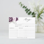 Shades of Dusty Purple開花結婚のレシピ (スタンド正面)