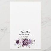 Shades of Dusty Purple開花Who Am I Game (裏面)