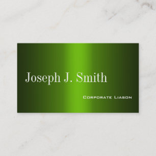 Shades of Greenプロフェッショナル名刺 名刺