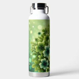 SHADES OF GREEN IRISH CELTIC SHAMROCKS ウォーターボトル