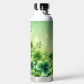 SHADES OF GREEN IRISH CELTIC SHAMROCKS ウォーターボトル (左面)