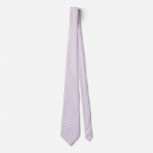 Shades of Lavender Purple Stripes ネクタイ (正面)