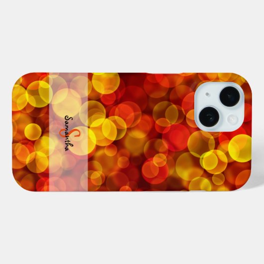 Shades of Orange Case-Mate iPhone Case Case-Mate iPhoneケース (裏面 (横))