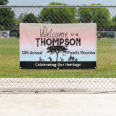 Shades of Pastel Family Reunion Banner 横断幕 (インサイチュ)