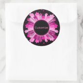 Shades Of Pinkスターバスト ラウンドシール (バッグ)