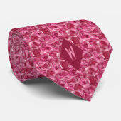 Shades of Pink Cubismバラ ネクタイ (ロール)