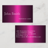 Shades of Pink Standard名刺 名刺 (正面/裏面)