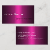 Shades of Pink Standard名刺 名刺 (正面/裏面)