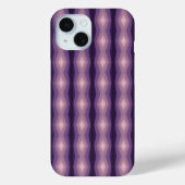 Shades Of Purpleジオメトリック抽象芸術アート Case-Mate iPhoneケース (裏面)