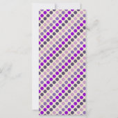 Shades of Purple水玉模様by Shirley Taylor (裏面)