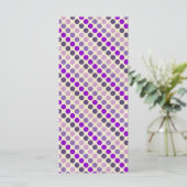 Shades of Purple水玉模様by Shirley Taylor (スタンド正面)