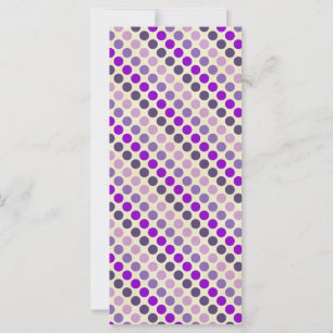 Shades of Purple水玉模様by Shirley Taylor