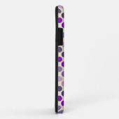 Shades of Purple水玉模様by Shirley Taylor Case-Mate iPhoneケース (裏面/右)