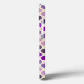 Shades of Purple水玉模様by Shirley Taylor Case-Mate iPhoneケース (裏面 / 左)