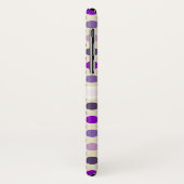 Shades of Purple水玉模様by Shirley Taylor Case-Mate iPhoneケース (裏面/左)