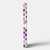 Shades of Purple水玉模様by Shirley Taylor Case-Mate iPhoneケース (裏面 / 左)
