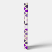 Shades of Purple水玉模様by Shirley Taylor Case-Mate iPhoneケース (裏面 / 右)