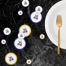 Shades of Purple：ブルーバイオレット誕生日Bash コンフェッティ