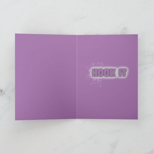 Shades of Purple Hook It カード (内部)