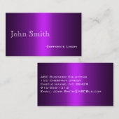 Shades of Purple Standard名刺 名刺 (正面/裏面)