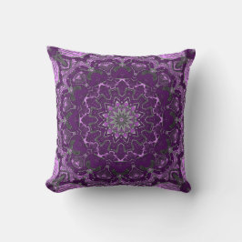 Shades of Purple Tapestry-look Pillow クッション
