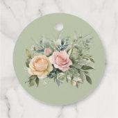 Shades of Sage結婚's Giftラベル フェイバータグ (裏面)