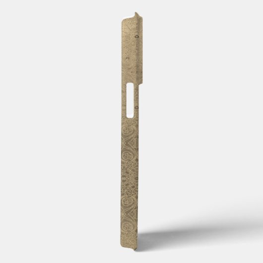 Shades of Taupeと金ゴールドグラデーションInsipio iPhoneケース Case-Mate iPhoneケース (裏面 / 右)