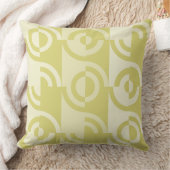 Shades Of Yellow円形フラグメント装飾用クッション クッション (ブランケット)